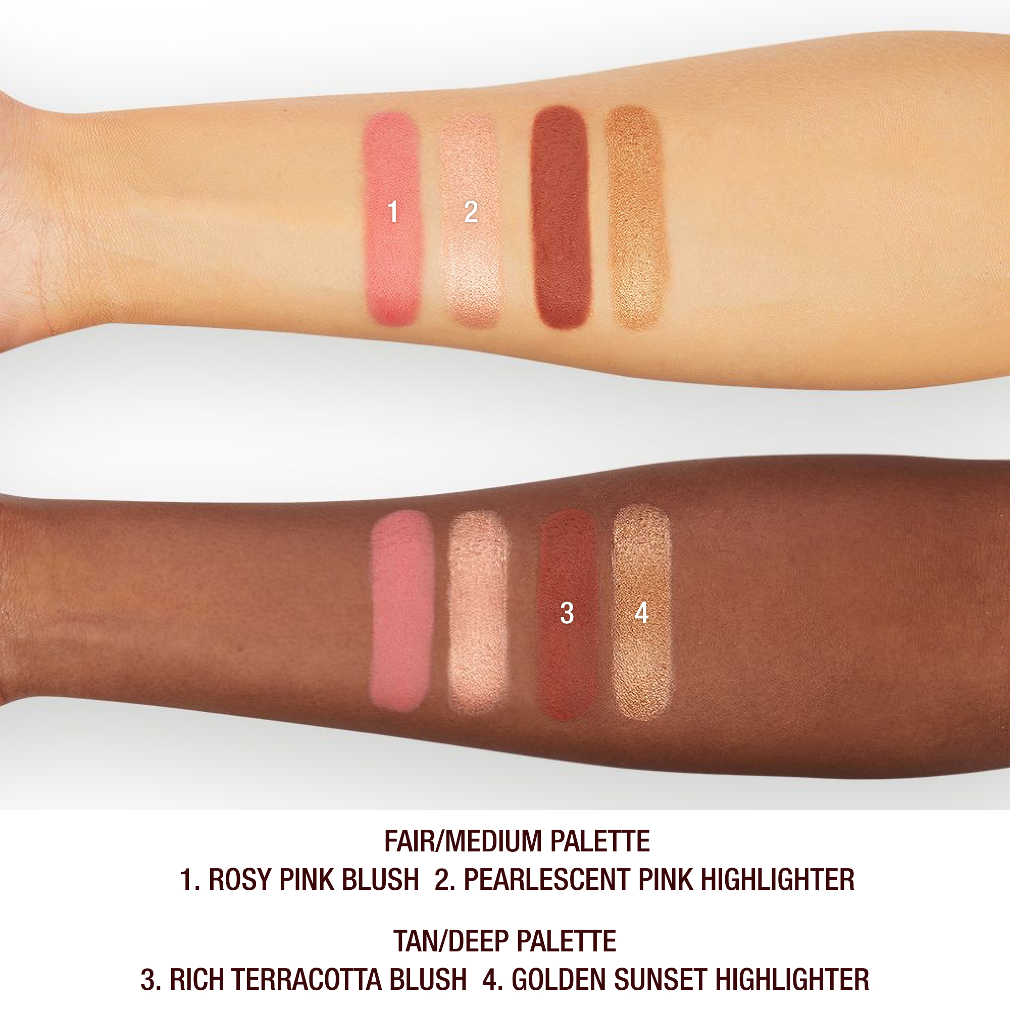 MINI HOLLYWOOD BLUSH & GLOW (PALETA PARA MEJILLAS)